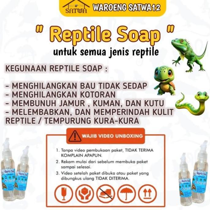 FREE SIKAT 250ML REPTILE SOAP SABUN SHAMPOO SAMPO MANDI ULAR PHYTON CORNSNAKE HEWAN REPTIL KURA KURA