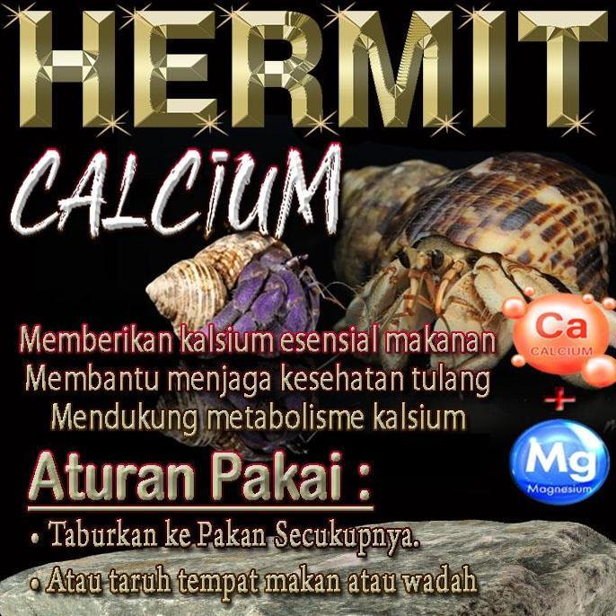 HERMIT KALSIUM CALCIUM HERMITCRAB KELOMANG DARAT SUPLEMENT KESEHATAN TULANG OBAT VITAMIN UMANG KUMAN