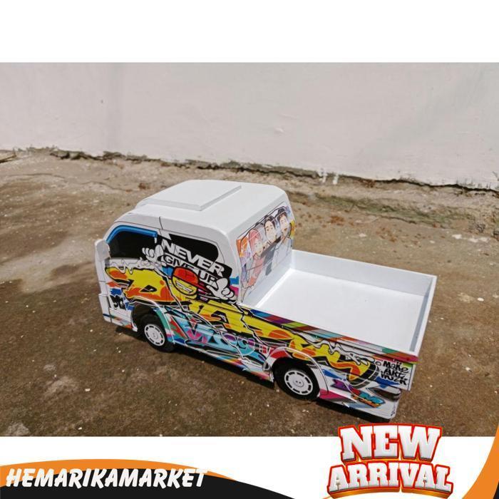 Miniatur Truk  Traga Ditdim Full Modif Livery Terbaru