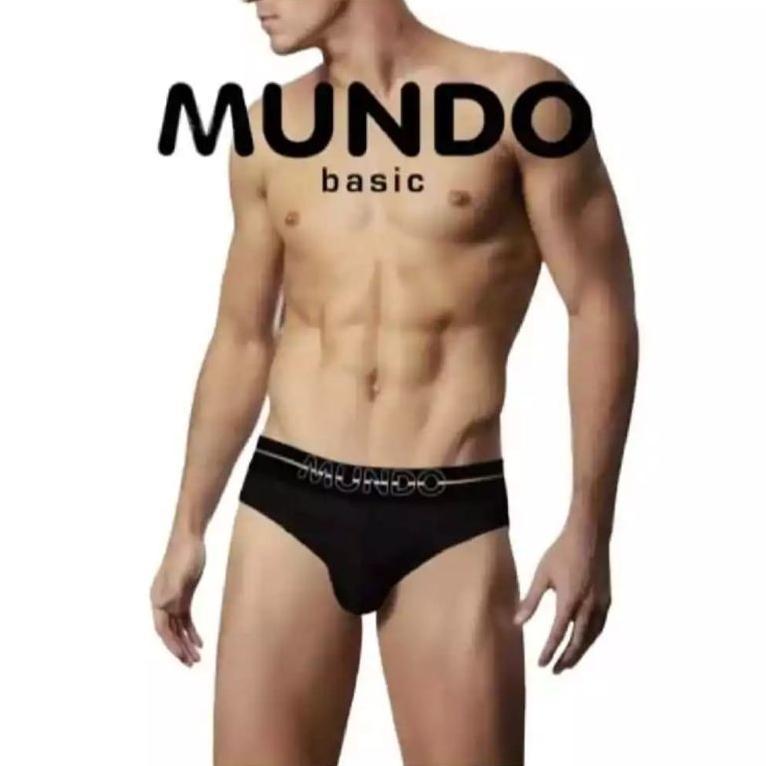 Termurah new promo!!! 4pcs celana dalam Pria|CD Mundo mini brief bahan adem nyaman halus
