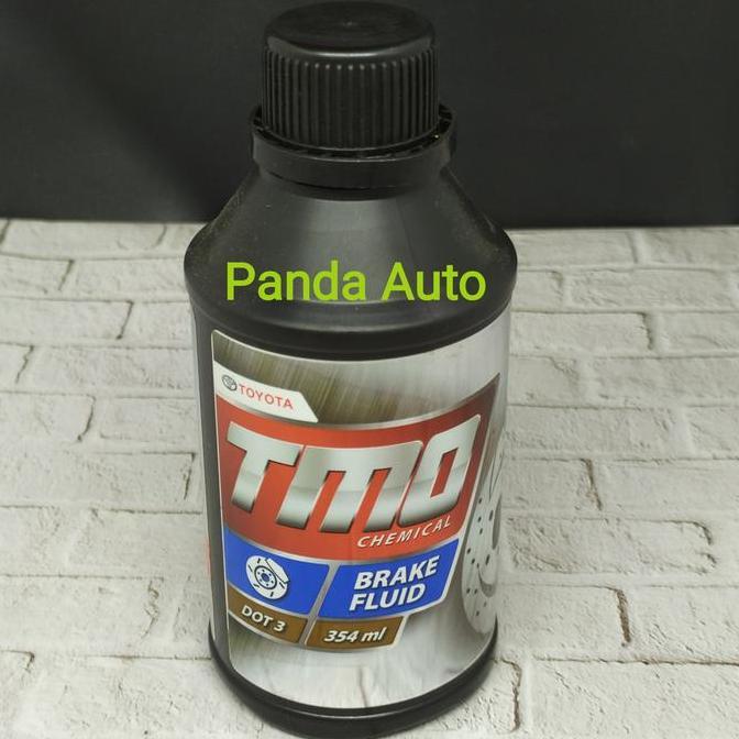 Oil- New- Oli / Minyak Rem Mobil Toyota Tmo Dot 3 Brake Fluid, 354 Ml