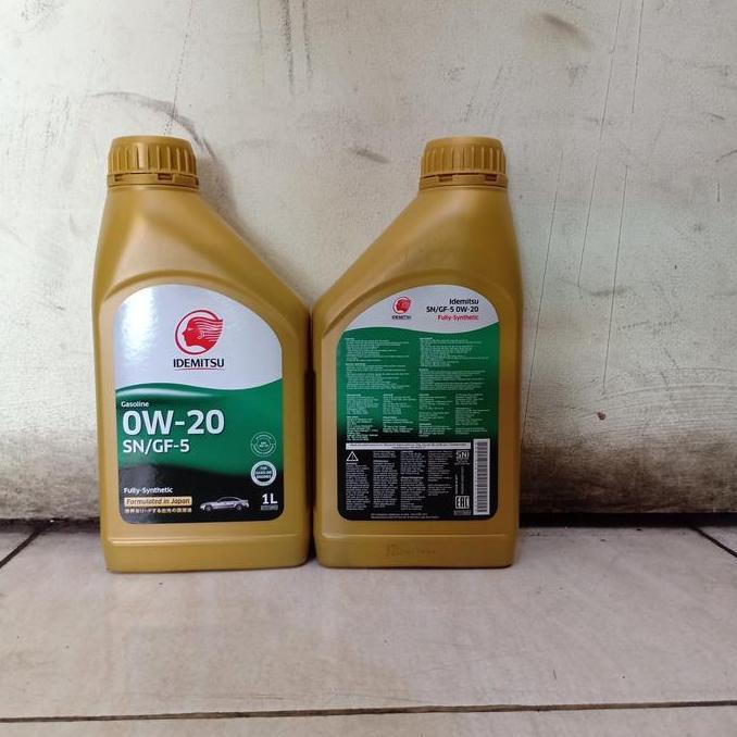Oil- New- Oli Mobil Idemitsu 0W20 0W-20 0-20 0/20 0W/20 Full Syn Kemasan 1 Liter