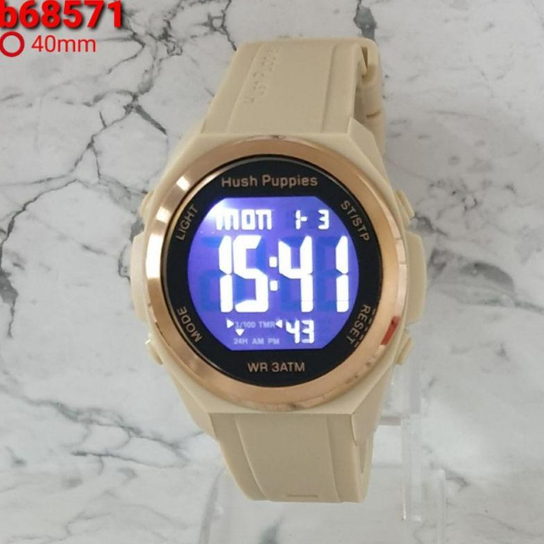 TERLARIS [DGS] JAM TANGAN WANITA/PRIA UNISEX HUSH PUPPIES DIGITAL
