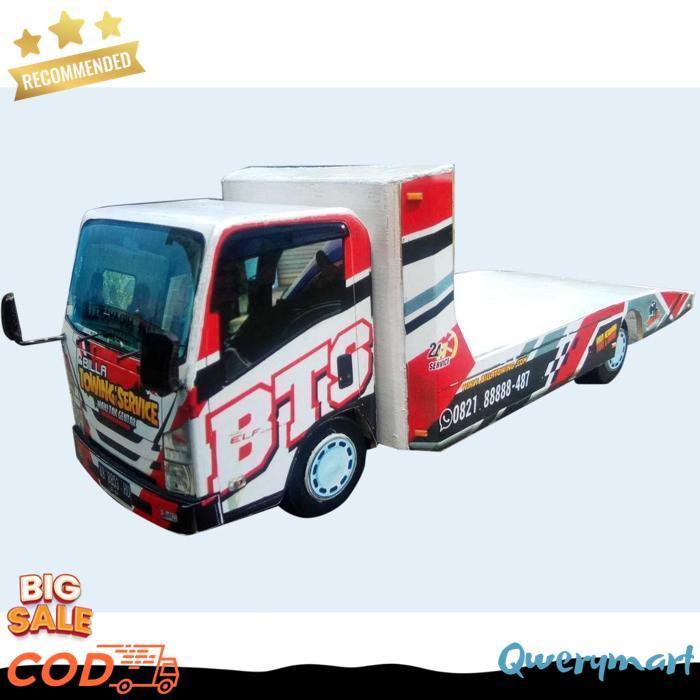 Miniatur Truk Towing Skala 20