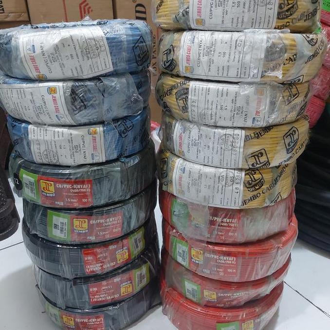 HARGA DISC - kabel jembo NYAF kabel nyaf 1.5MM 1,5 JEMBO 100M