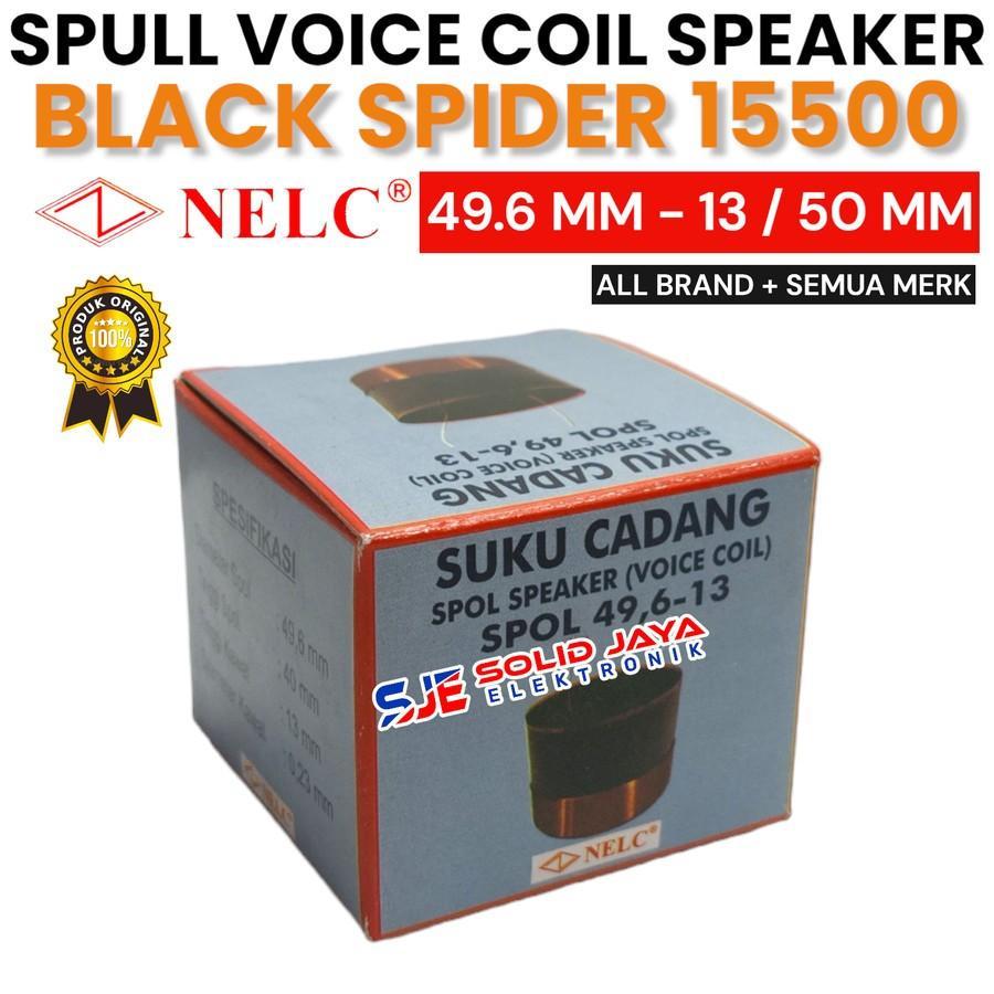 Spul Speaker Black Spider 15500 49.6 Mm 13 - 50 Mm Sepul 49,6 Mm 49,6Mm 49.6Mm 50Mm Spol Spoll Spool