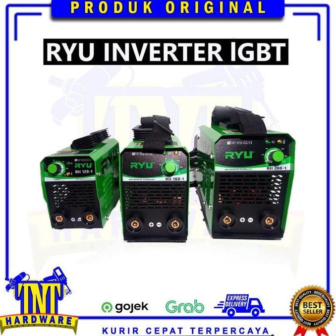 RYU INVERTER RII 160A 1300W/RYU MESIN LAS 160A /RYU TRAPO LAS 160A