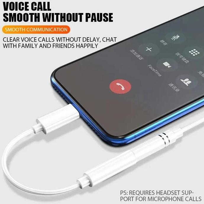 Adaptor Earphone USB Tipe C ke Jack 3,5, Konverter Kabel Audio USB-C 3,5mm