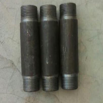 Pipa Nepel Besi Drat  3/4" x 20cm / Pipa Nepel Carbon Steel