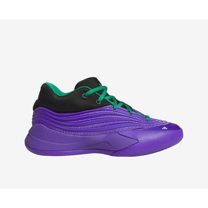 (Good) Sepatu Basket Anak Adidas Dame 10 Purple JP8636