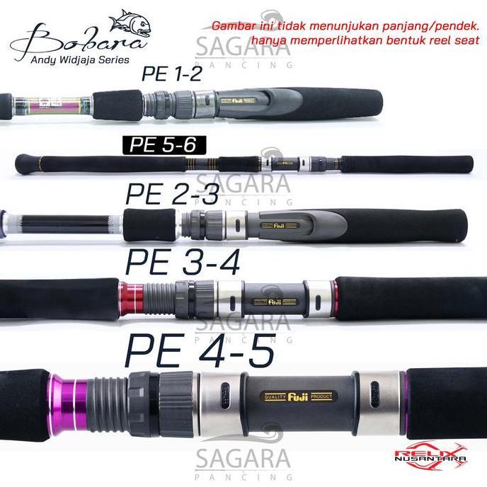 Veii- New- Joran Bobara Joran Popping Rod Popping Joran Relix Nusantara Lure Reel