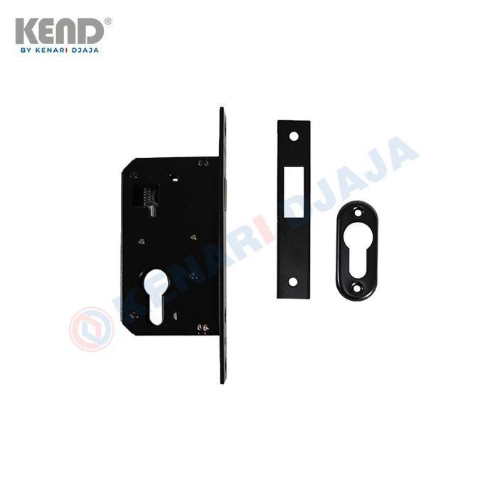 Sliding Lockcase Pintu | Badan Kunci Pintu | KEND Lockcase K8772-40 Blasted Bl
