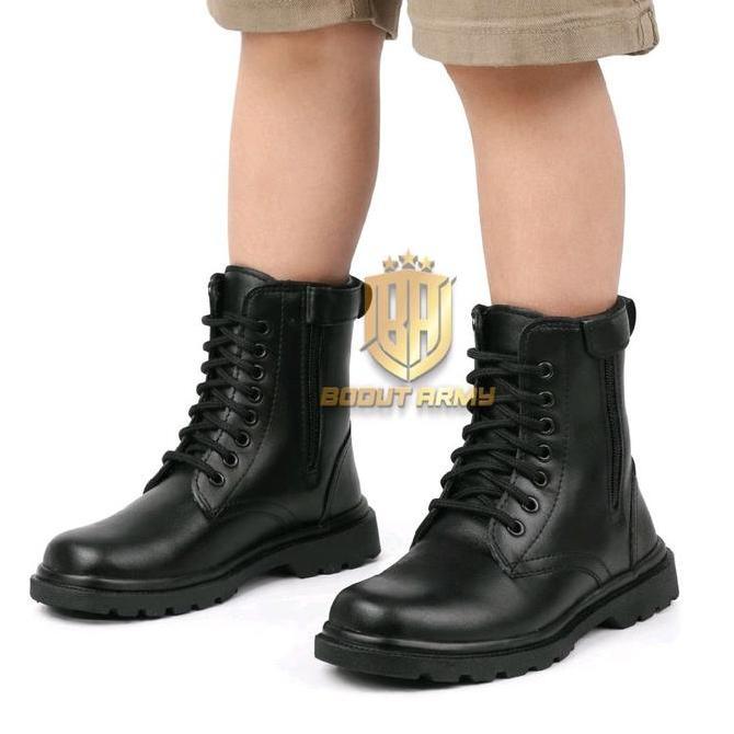 New- Promo Sepatu Pdl Pdh Anak Karnaval Polisi Pocil Tni Anak