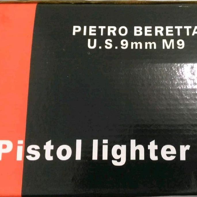 Terbaikproduk- Korek Api Model Pistol Baretta - Bagus -