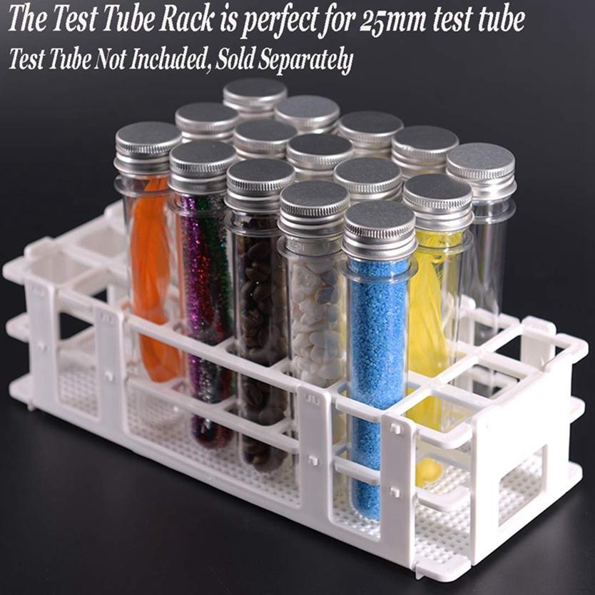 Rak Tabung Reaksi Plastik Rak Test Tube Rack Test Tube 24 / 60 Lubang