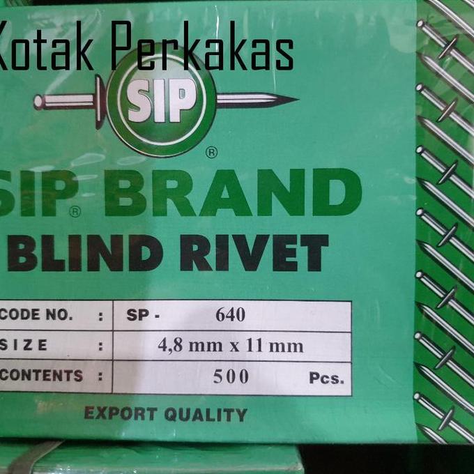 Paku Rivet / Blind Rivet 640 isi 500 pcs