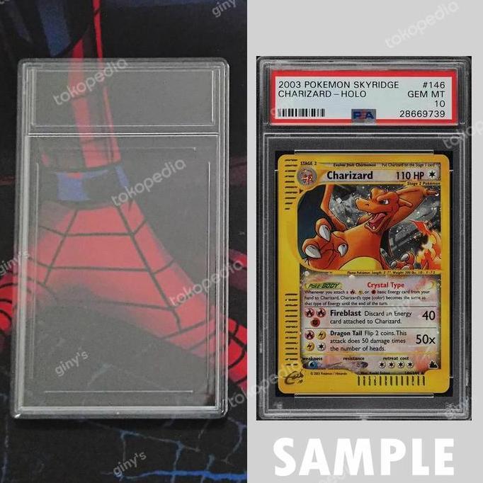 Pilihan - Psa Card Case / Casing / Holder / Display Psa Kartu Pokemon / Mtg