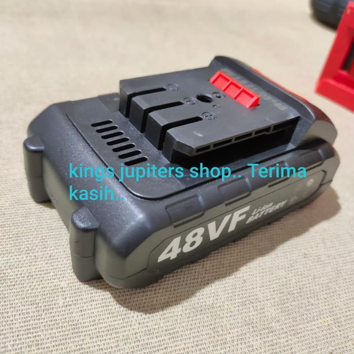 BATRE AJA JLD BRUSHLESS MESIN BOR 48VOLT RECIPRO CORDLESS CORLESS 48VF