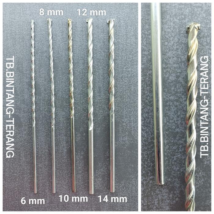 MATA BOR BETON PANJANG 30 CM LONG MANSORY DRILL