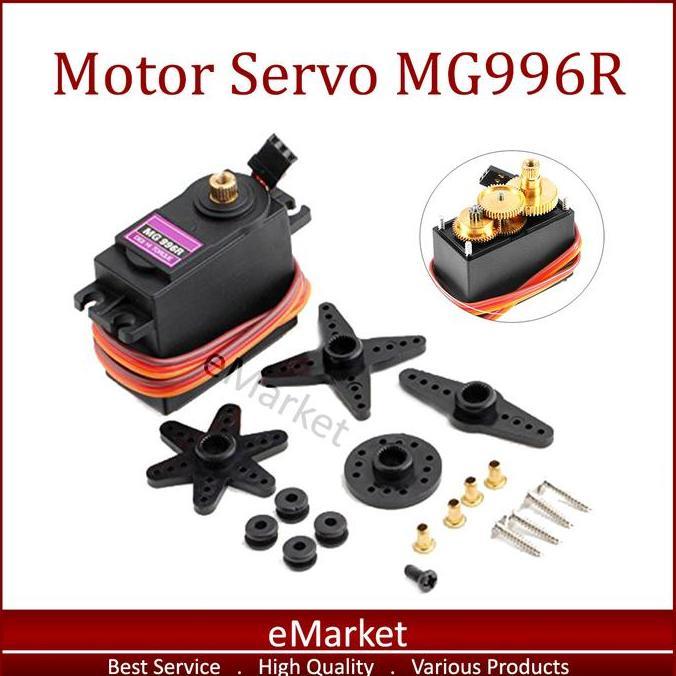 Pilihan - Motor Servo Mg996R Metal / Micro Mg996 / Digi Hi Gear Torque Arduino
