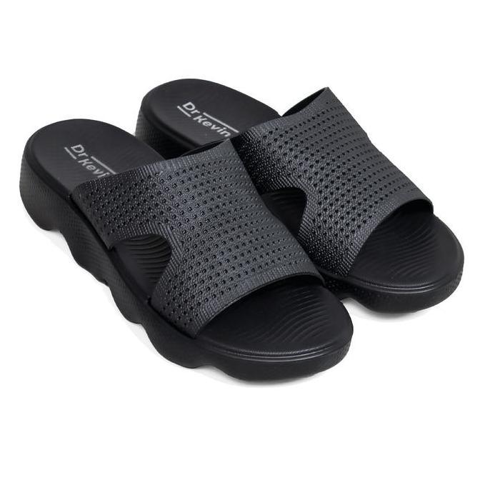 Dr. Kevin Sandal Selop Wanita Hak Rata Flat Sandal 571-140