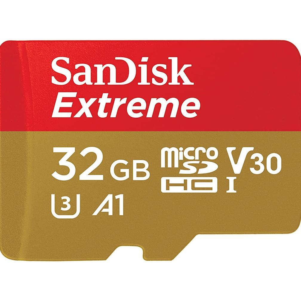 Sandisk Extreme Microsd 32GB - Memory Sandisk Microsd 32GB