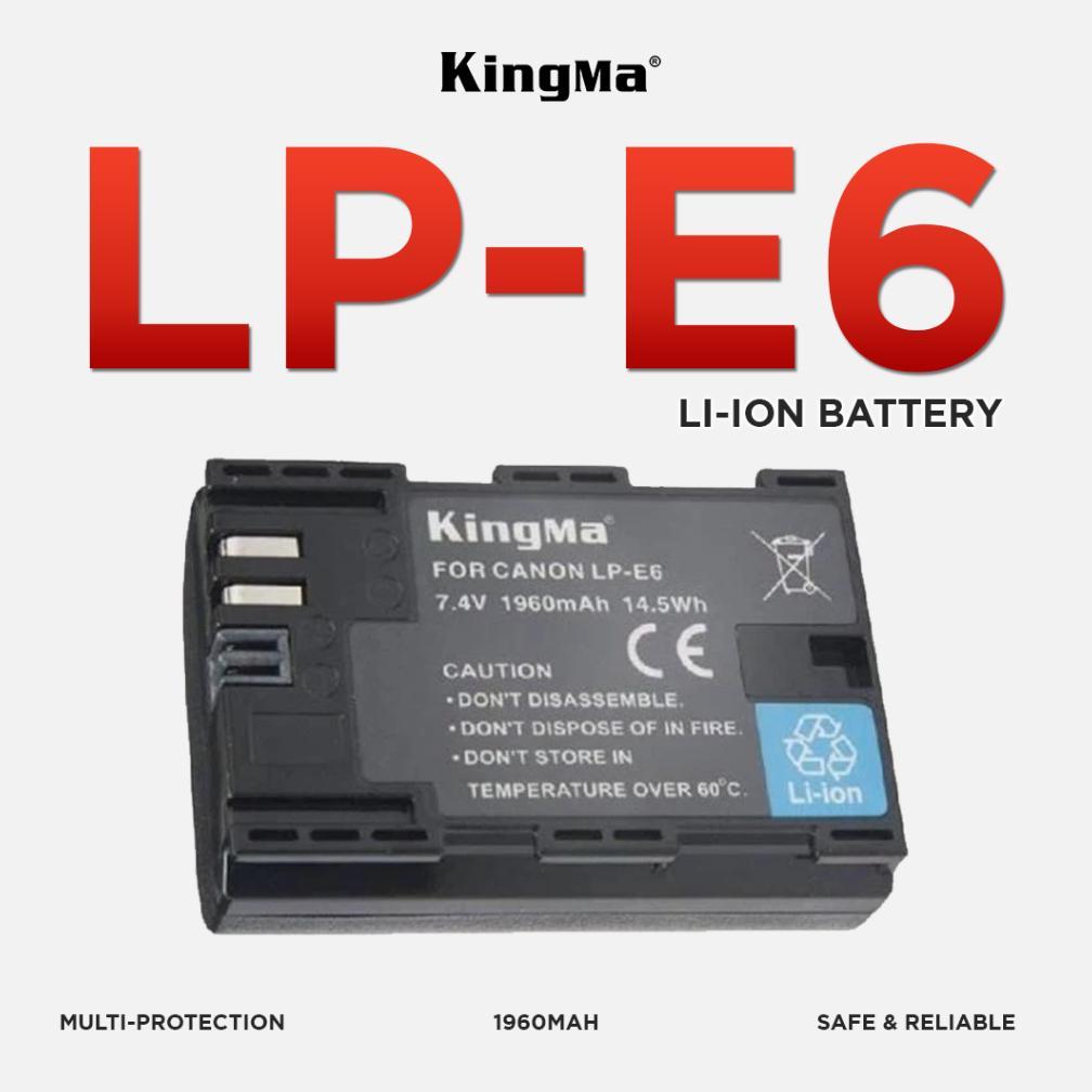 KINGMA Battery for Canon LP-E6