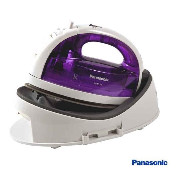 Bisalgsgkemas- Setrika Uap Tanpa Kabel Panasonic Cordless Ni Wl30