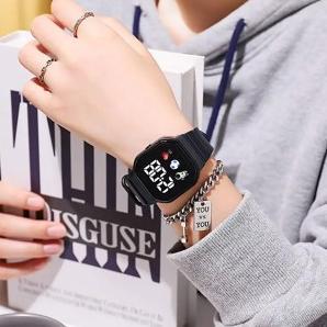 HEMAT JAM TANGAN KARET LED JAM TANGAN ANAK ANAK JAM TANGAN SPORTS WATCH JAM TANGAN OLAHRAGA JAM TANG