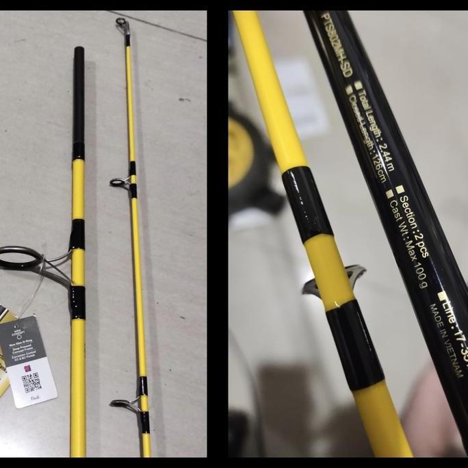 joran daiwa phantom snapper 802 240 cm joran laut