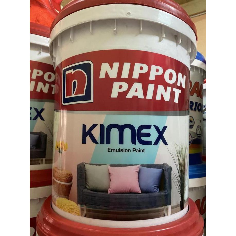 NEW CAT TEMBOK NIPPON PAINT PUTIH KIMEX BS 9102 20KG 20 KG 9102 SS BAGUS