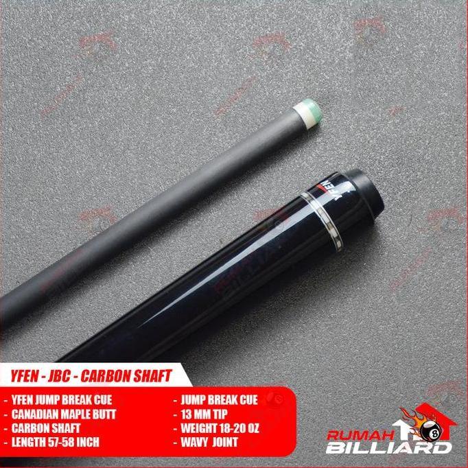 Stick Billiard - Billiard Cue - YFEN Jump Break Cue - Carbon Shaft