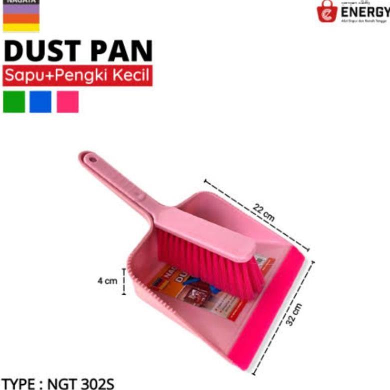 NEW PRODUCT Dust Pan Mini Nagata / Pengki + Sapu Set Mini Nagata 302s