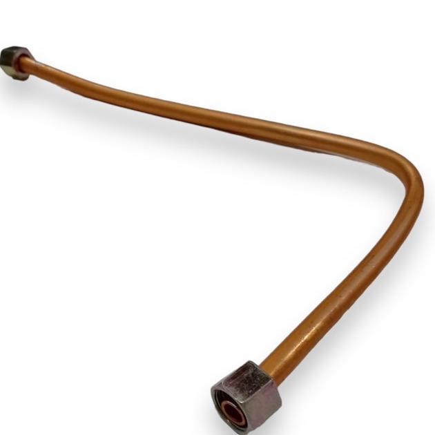 Pipa Kompresor Tipe L Kecil Drat 3/8" Panjang 47Cm Bahan Alumunium Berkualitas