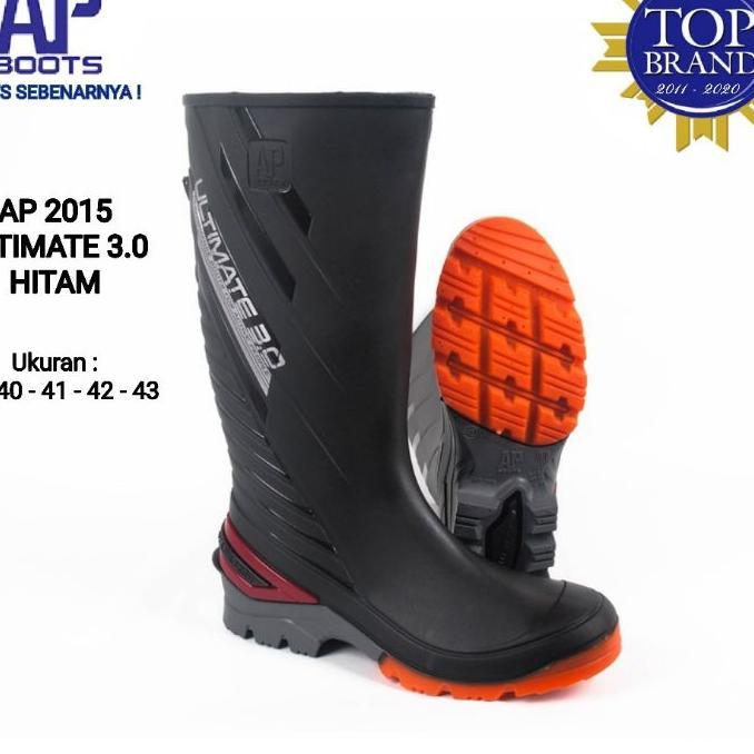 Ap Boots 2015 Ultimate 3.0 Hitam #Terbaru Sepatu Boots Ap Ultimate | Sepatu Ap Boots Ultimate