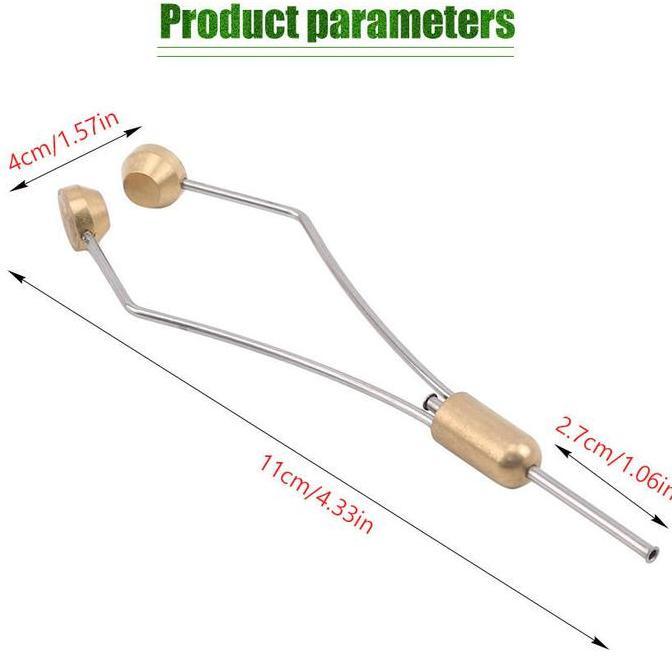 OARINAX Bobbin Knotter Flat Tapper Ceramic Tip And Bottom Alat Pemintal Benang Assist Hook