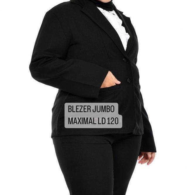 Blazer  Kantor  Jas Kantor Wanita Jumbo Blazer Kerja Wanita Abu Hitam Navy Blazer Jumbo Wanita Hitam