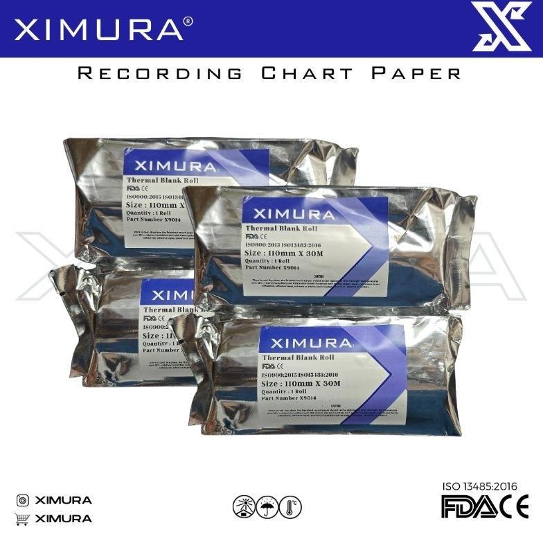 Termurah XIMURA kertas Spirometer 110mm X 30Meter X 16mm Spirometri