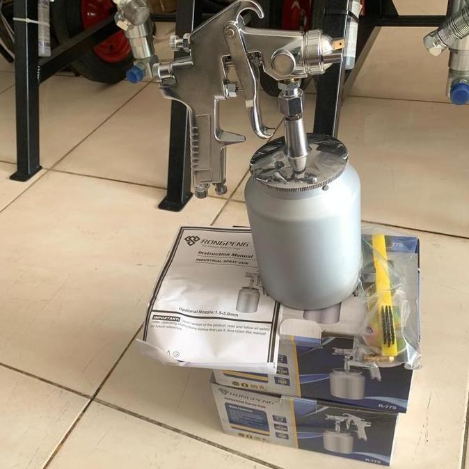 verazoo- Spray Gun R77 R-77 bisa untuk paint pot tank pressure type Diskon