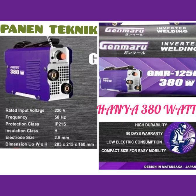 trishoptop- MESIN LAS GENMARU 380 WATT TRAVO LAS INVERTER IGBT Diskon