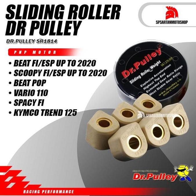Sliding Roller Beat Scoopy Spacy Vario 110 Fi Esp Beat Pop Dulley