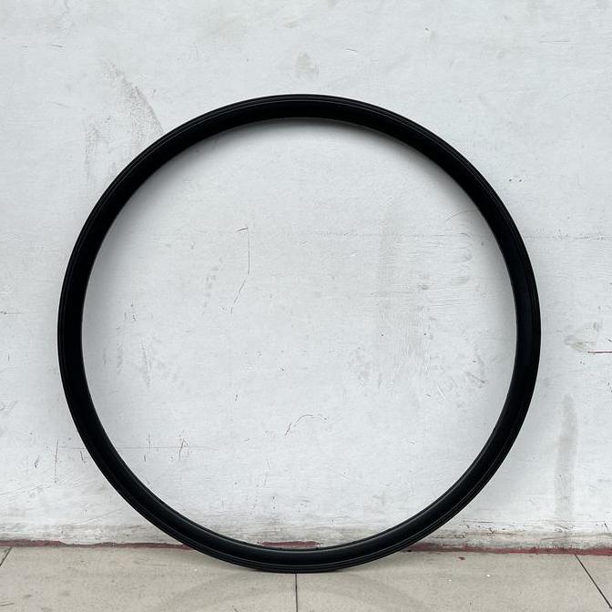 Velg Rims 700C 36H Hitam 700 Fixie Wall 3Cm 36 Hole Double Wall Alloy