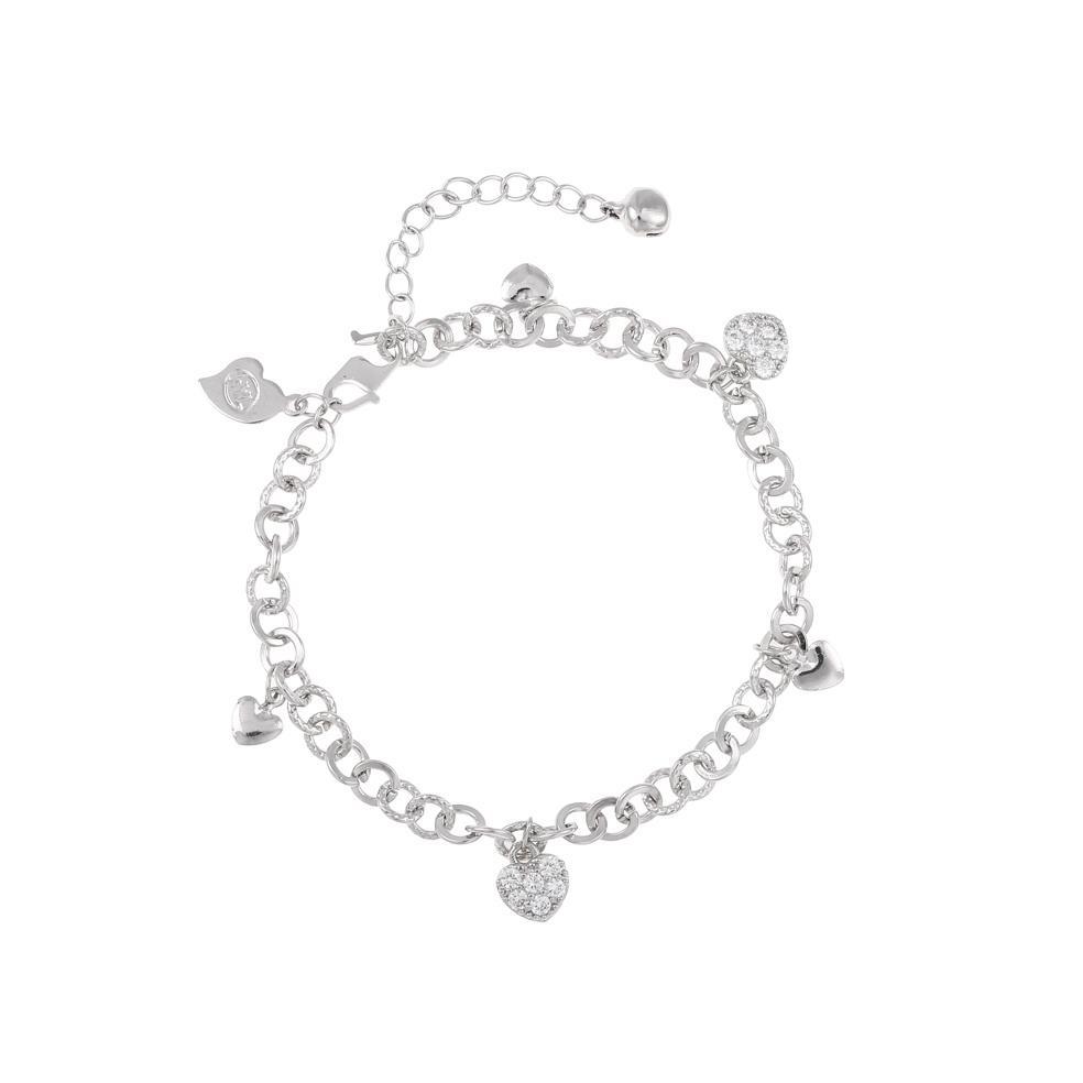 Favorit D.G.C Gelang Wanita Titanium Anti Karat Fashion Korea Aesthetic Perak Gelang Serut Cantik Pe