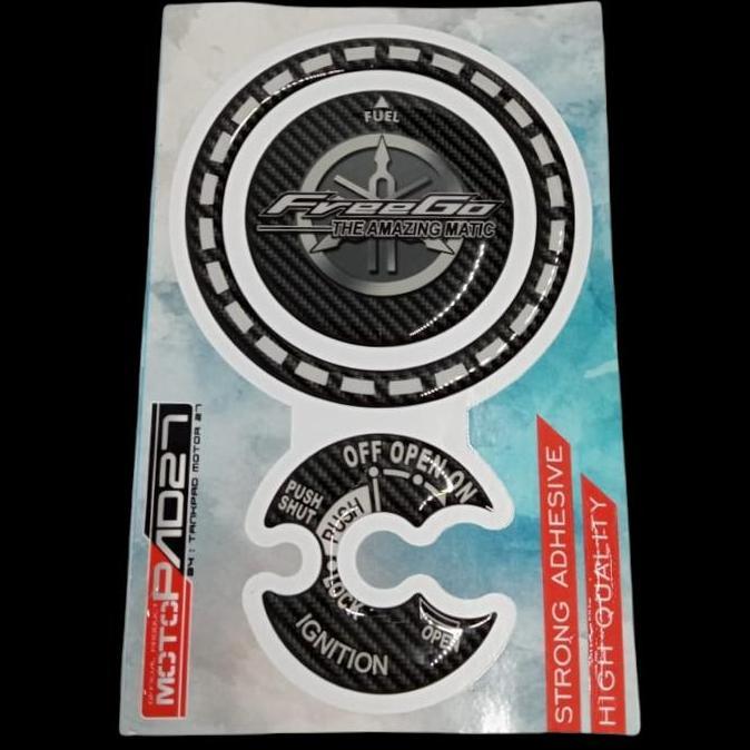 sticker stiker fuelpad keypad Yamaha FREEGO