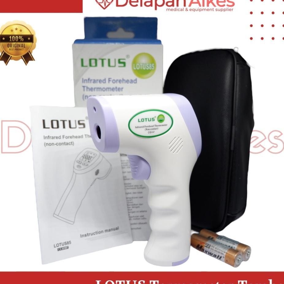 Lotus Termometer Tembak Infrared Alat Ukur Suhu Badan Digital Sella Lotus Thermometer Thermogun