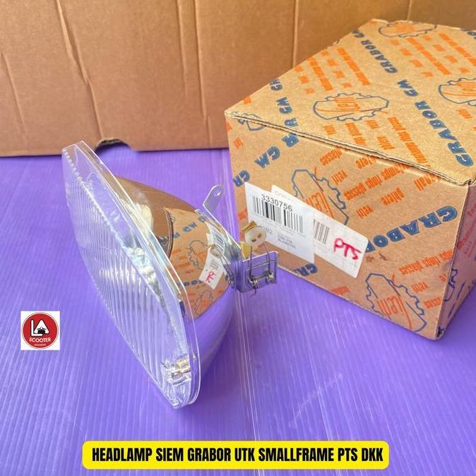 Headlamp Siem Grabor utk Smallframe pts dkk