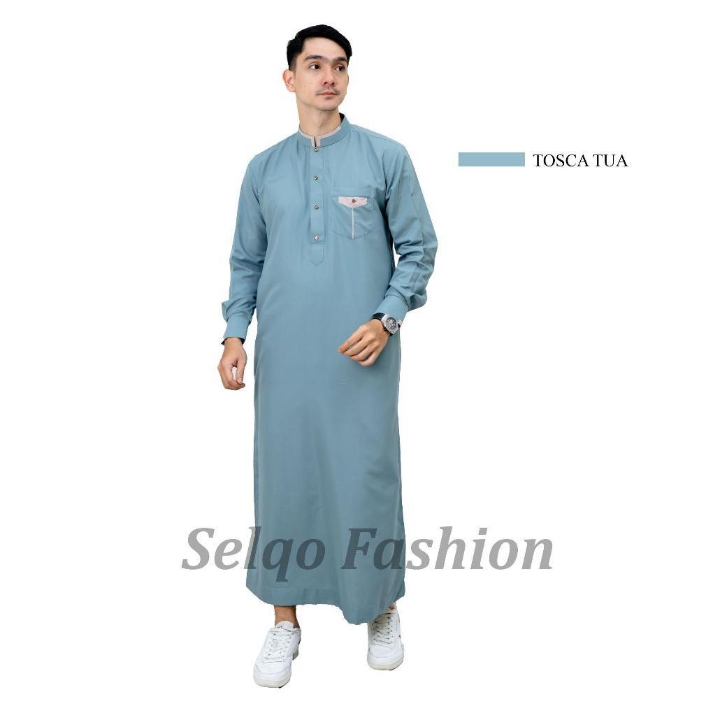 TERBARU JUBAH PRIA GAMIS MUSLIM MODEL TURKI S-XXL