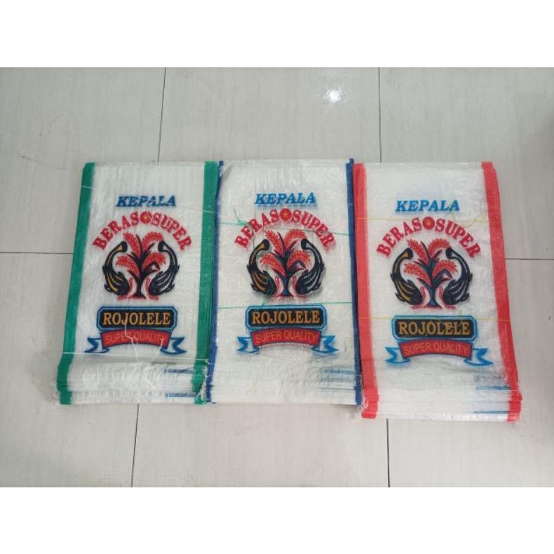 Karung Beras 10 Kg Cap Rojolele Isi 50 Lembar