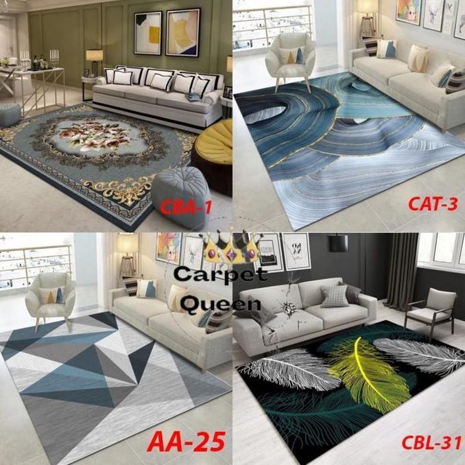 Kaet Lantai Eropa Import Polyester 200x270cm