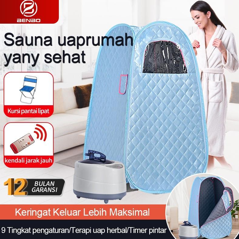 BENBO Sauna Uap Lipat / Sauna Uap Rumah Tangga /Mesin Sauna Uap Portable/Sauna Portable Spa/ Alat Sa